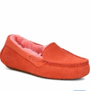 UGG Ansley Women's Water-resistant Suede Upper Plush Wool Lining Slippers Sz 11